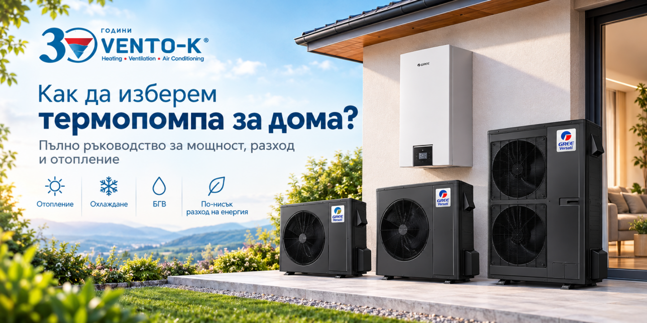 Как да изберем термопомпа за дома? Пълно ръководство за мощност, разход и отопление