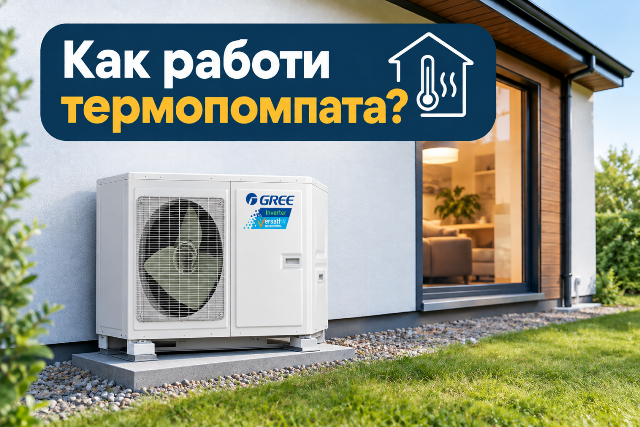 Как работи термопомпата?